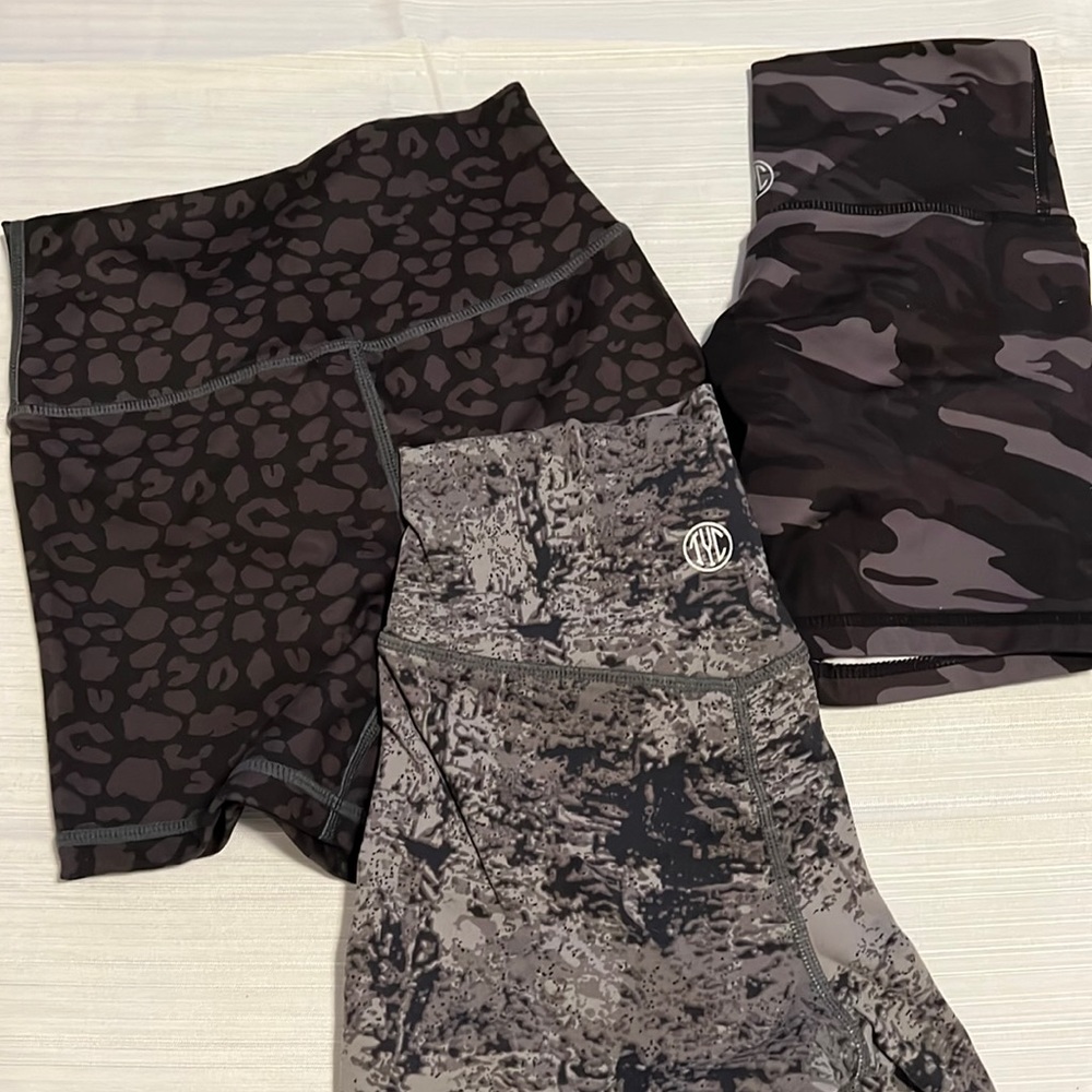 TYC bike shorts. Set of 3.